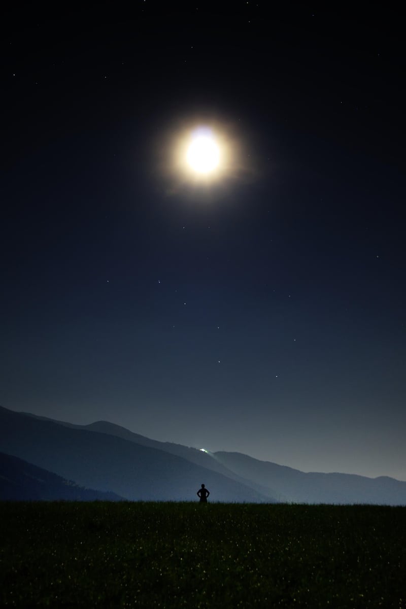 Moon and Stars